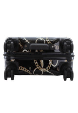 Saxoline Golden Age Print Hard Suitcase Small