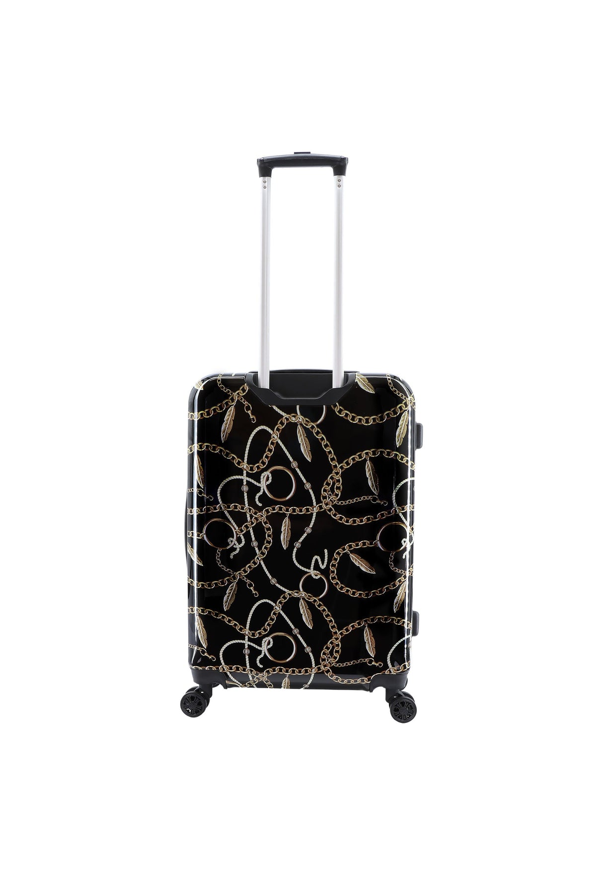 Saxoline Golden Age Print Hard Suitcase Medium