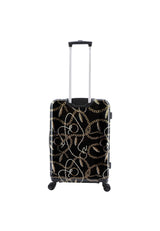 Saxoline Golden Age Print Hard Suitcase Medium