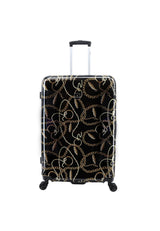 Saxoline Golden Age Print Hard Suitcase Large