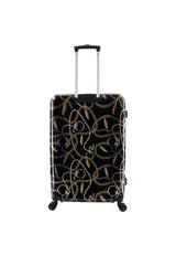 Saxoline Golden Age Print Hard Suitcase Large