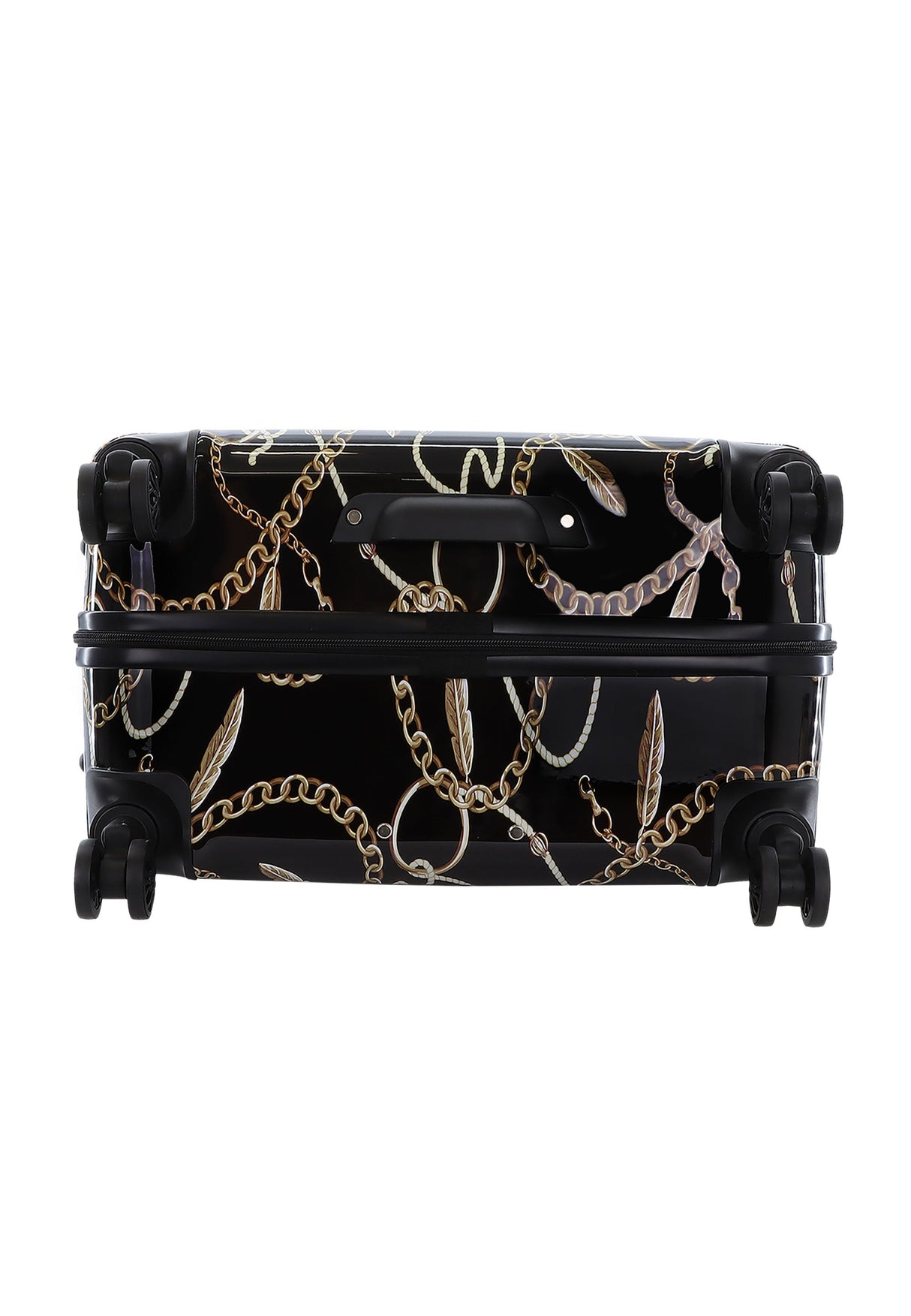 Saxoline Golden Age Print Hard Suitcase Large