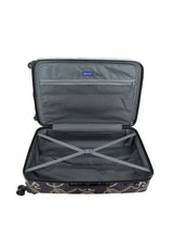 Saxoline Golden Age Print Hard Suitcase Large