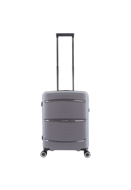 Saxoline Taupe Hard-shell Suitcase Set