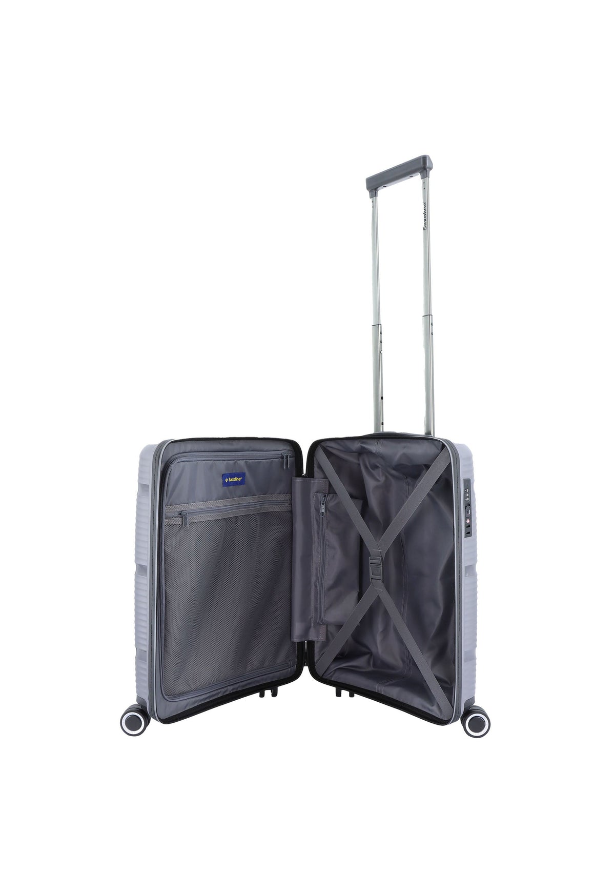 Saxoline Taupe Cabin Hard-shell Suitcase