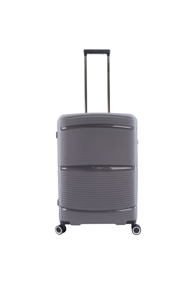 Saxoline Taupe Medium Hard-shell Suitcase