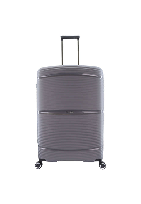 Saxoline Taupe Large Hard-shell Suitcase