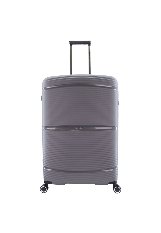Saxoline Taupe Large Hard-shell Suitcase