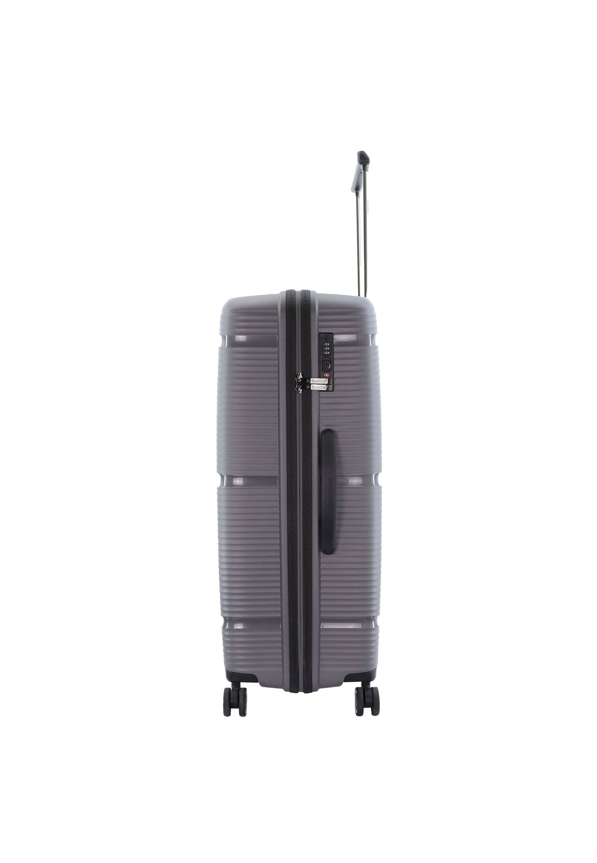 Saxoline Taupe Large Hard-shell Suitcase