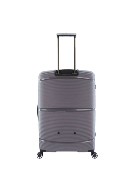 Saxoline Taupe Large Hard-shell Suitcase