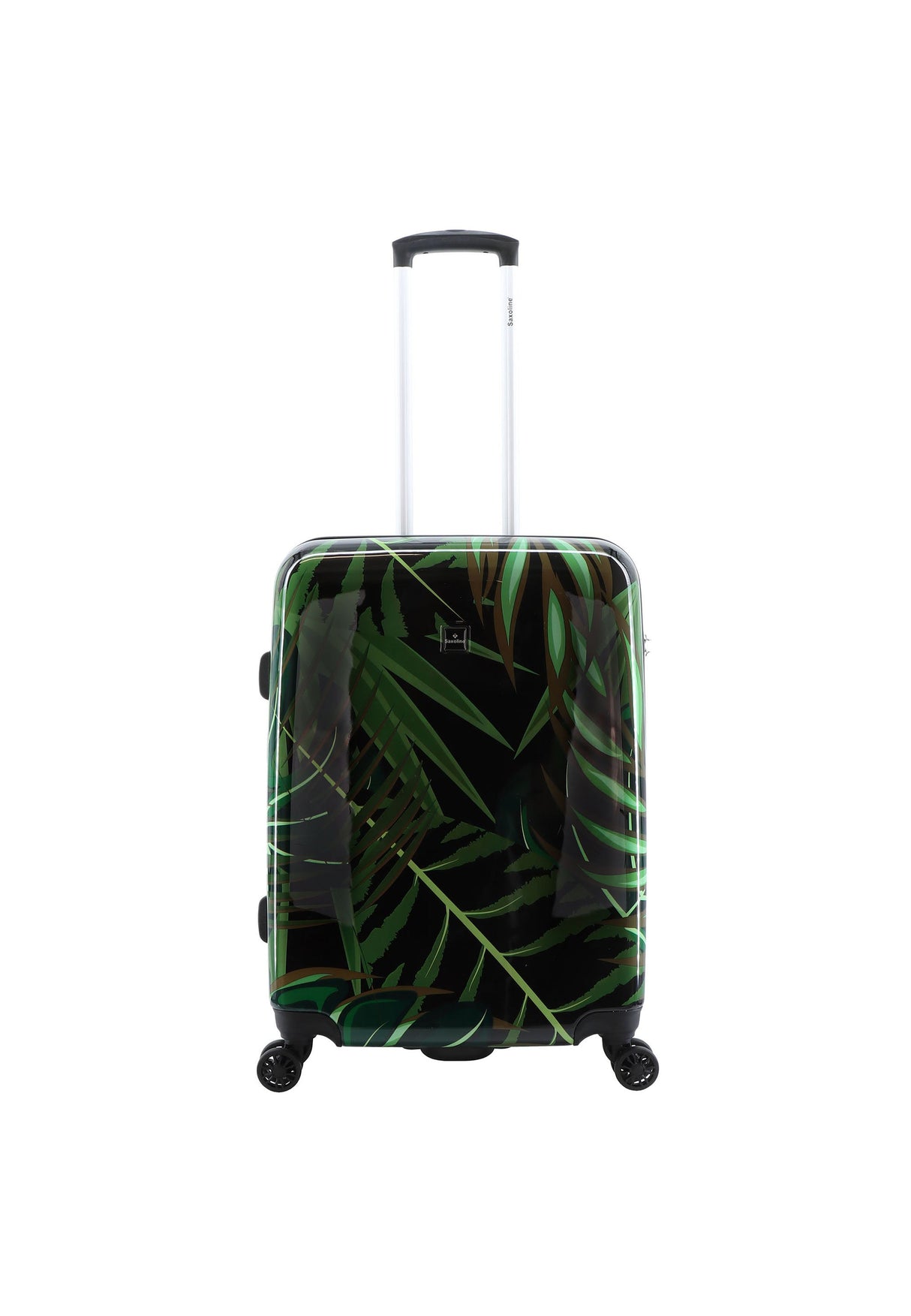 Saxoline Palm Leaves Print Hard Suitcase Set