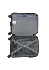 Saxoline Palm Leaves Print Hard Suitcase Small