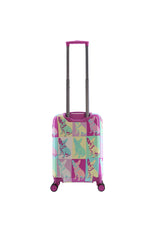 Saxoline Blue Bulldog Emotion Print Hard Suitcase Small