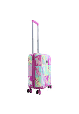 Saxoline Blue Bulldog Emotion Print Hard Suitcase Small