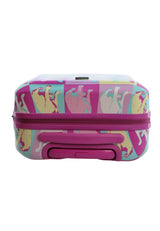 Saxoline Blue Bulldog Emotion Print Hard Suitcase Small