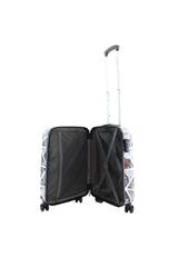 Saxoline Cities Print Hard Suitcase Small