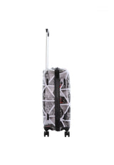 Saxoline Cities Print Hard Suitcase Medium
