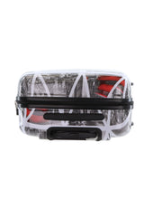 Saxoline Cities Print Hard Suitcase Medium