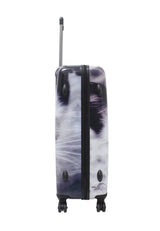 Saxoline White Cat Print Hard Suitcase Set