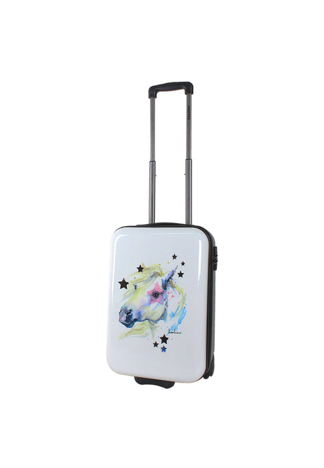 Saxoline White Horse Cabin Hard-shell Suitcase