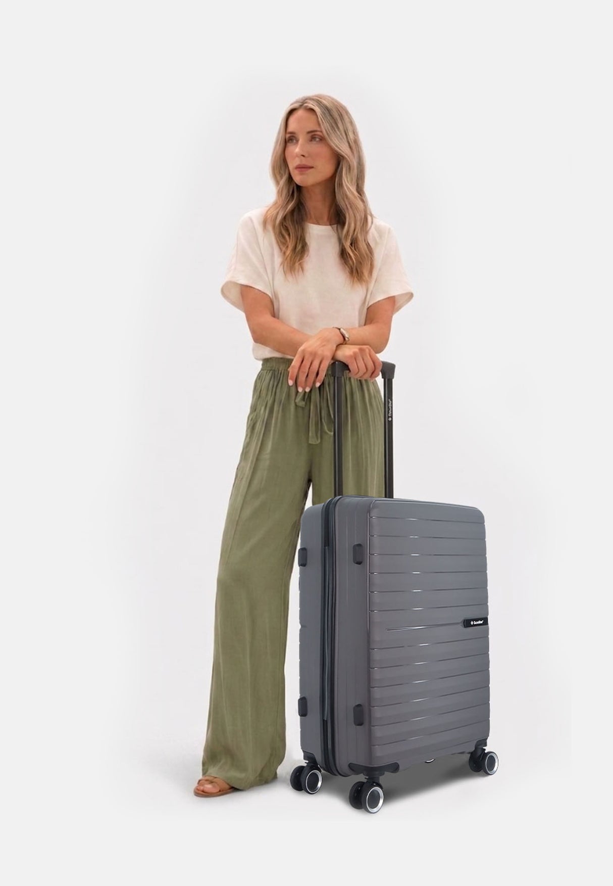 Saxoline Fiesta Hard Suitcase Set