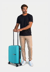 Saxoline Fiesta Hard Hand Luggage Suitcase Small