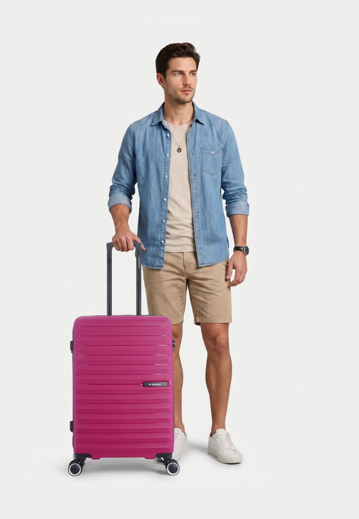 Saxoline Fiesta Hard Suitcase Set