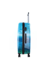 Saxoline Blue Island Large Hard-shell Suitcase