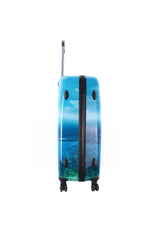 Saxoline Blue Island Large Hard-shell Suitcase