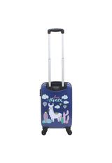 Saxoline Lama Print Hard Hand Luggage Suitcase