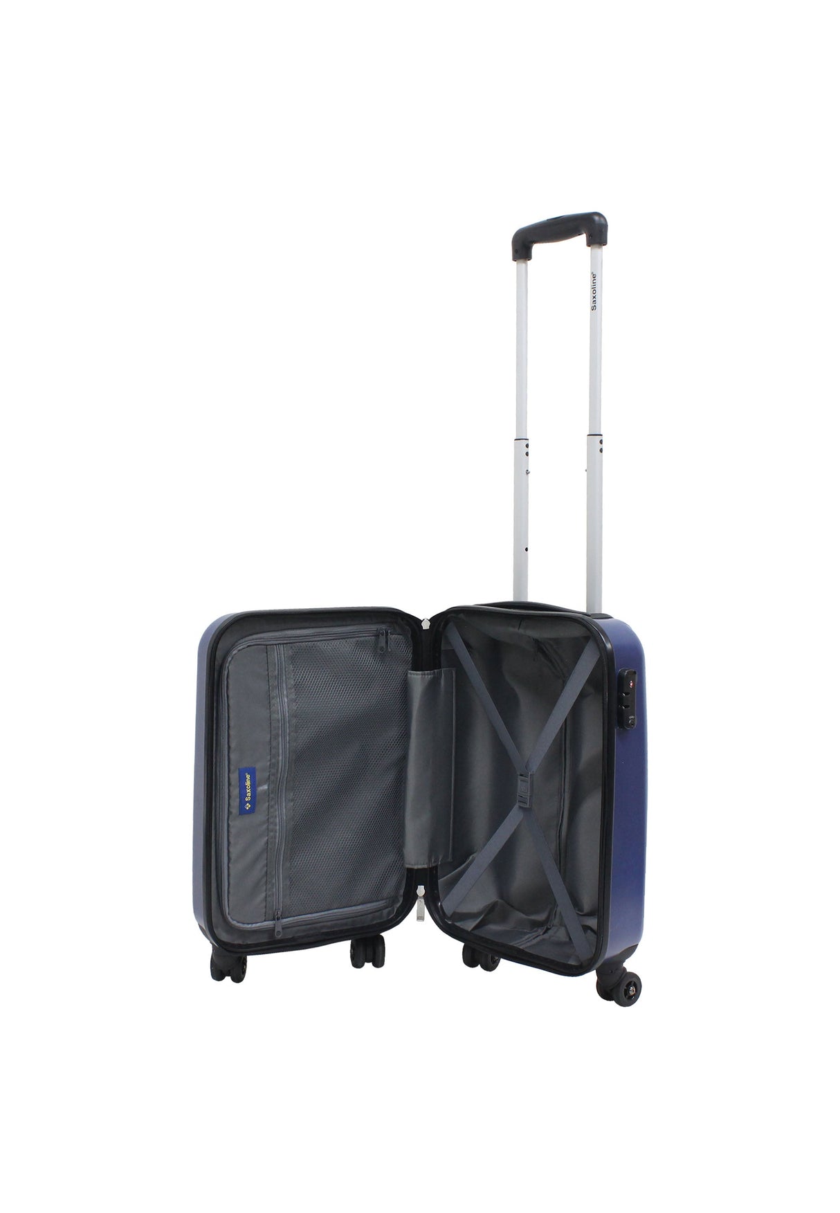 Saxoline Lama Print Hard Hand Luggage Suitcase