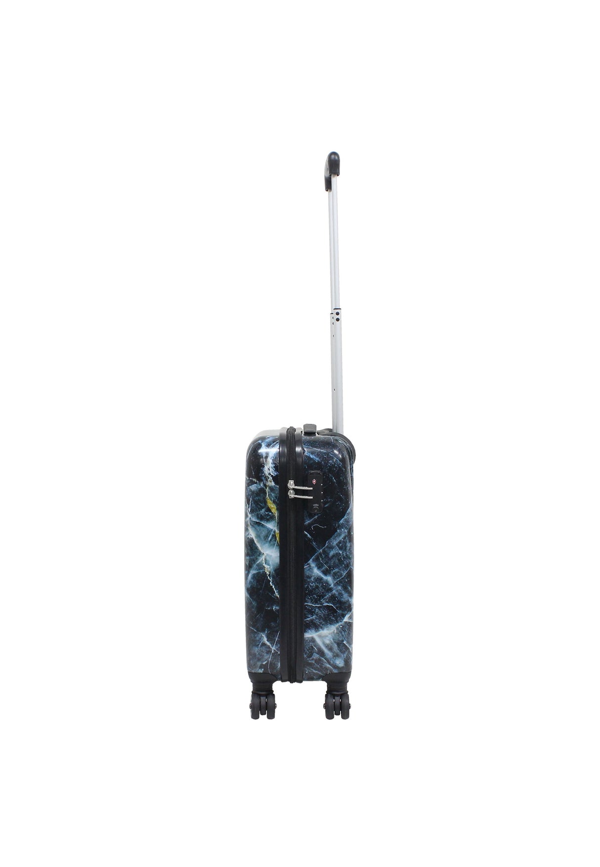 Saxoline Marble Print Hard Hand Luggage Suitcase