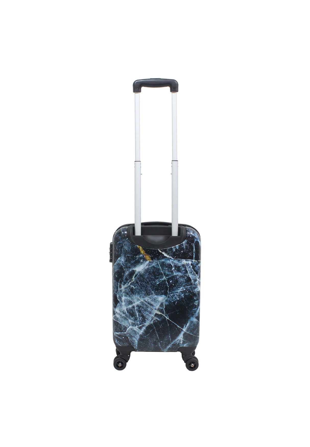 Saxoline Marble Print Hard Hand Luggage Suitcase