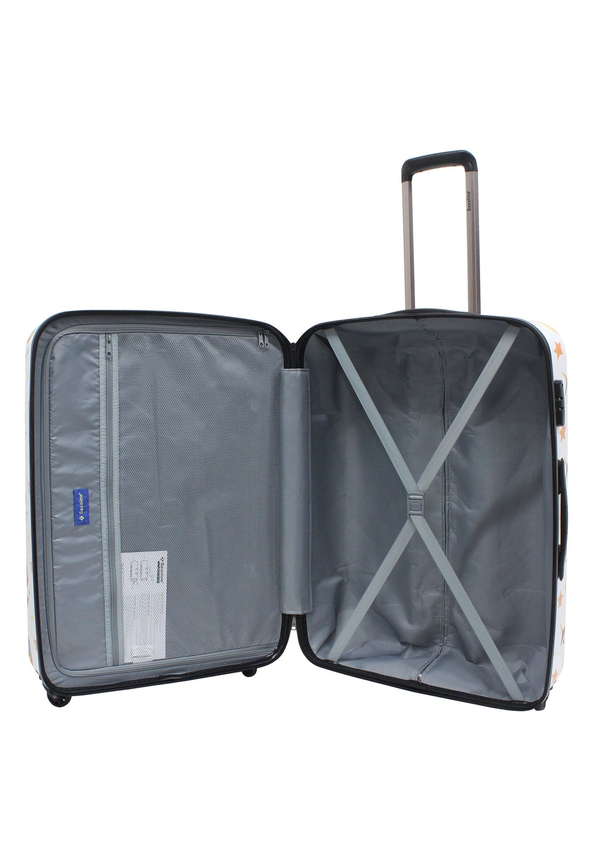 Saxoline Unicorn Printed Hard Suitcase Set