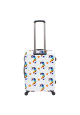 Saxoline Unicorn Printed Hard Suitcase Medium