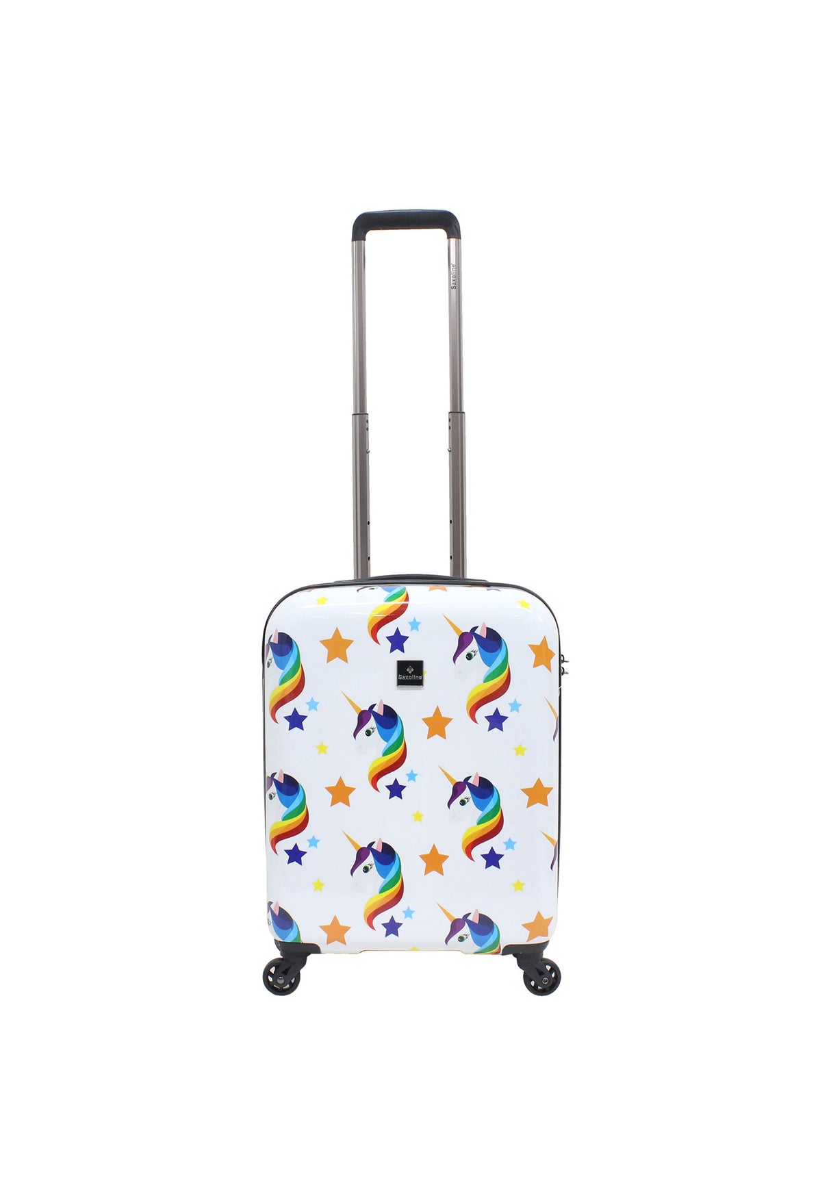 Saxoline Unicorn Printed Hard Suitcase Small
