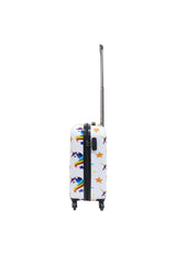 Saxoline Unicorn Printed Hard Suitcase Small