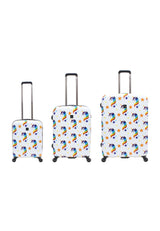 Saxoline Unicorn Printed Hard Suitcase Set